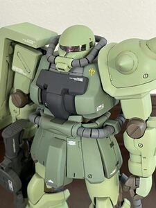 塗装済み完成品 MG 1/100 ザクⅡ F2型 ガンダム0083 ガンプラ 連邦軍仕様をジオン軍仕様に塗装 センチネル モデルグラフィックス