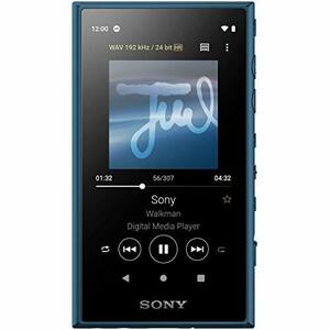 【中古】 SONY ソニー ウォークマン 64GB Aシリーズ NW-A107 ハイレゾ対応 MP3プレーヤー blue