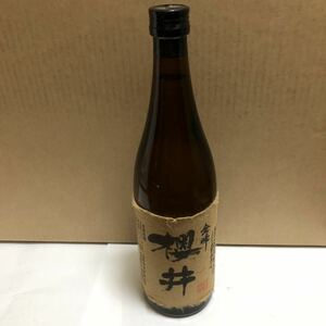 sale ★ 金峰櫻井 720ｍl 25° 芋焼酎 鹿児島県 櫻井酒造 黒 櫻井 ☆ お値下げしました♪