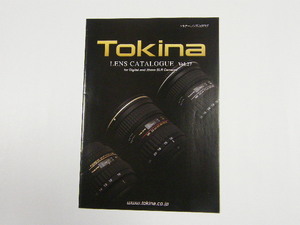 ◎ トキナー レンズ カタログ Tokina LENS CATALOGUE Vol.27 2010.3．