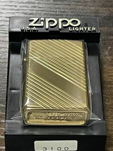 zippo カナダ ゴールド オンタリオ GOLD ONTARIO 年代物 1992年製 スリム 絶版品 両面特殊刻印 SOLID BRASS デットストック