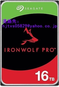 新品 Seagate IronWolf Pro ST16000NT001 16TB 3.5 インチ 7200rpm PC NAS 用 内蔵HDD