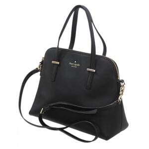 Kate spade / ケイトスペード 2wayバッグ ハンドバッグ ショルダーバッグ ブラック 保存袋 FS Bランク