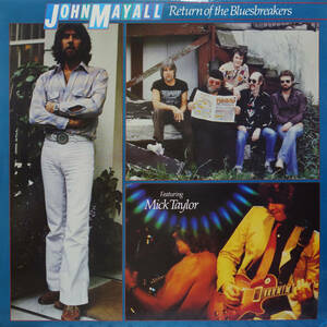 BLUES LP：JOHN MAYALL／RETURN OF THE BLUESBREAKERS guitar : Mick Taylor 