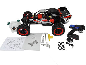 新品・完成品 29ccRCカー 2WD ウイリーバー Q-BAJA290-02レッドすべて揃ったエンジン・受信機・サーボ・送信機etc ROVAN 日本代理店出品