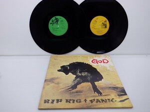 【2LP】Rip Rig + Panic(リップ・リグ&パニック)「God」LP（12インチ）/Uh Huh Prods(YW-7063-4-AX)/ロック