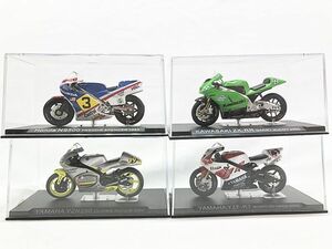 IXO　1/24　バイク 4点セット　カワサキ ZX-RR ギャリー マッコイ 2003・ヤマハ YZR250 オリビエ ジャック 2000 他　同梱OK　1円スタート