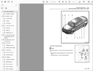 アウディ　A5　S5　RS5　2007-2011　ワークショップ&リペアマニュアル&配線図 整備書