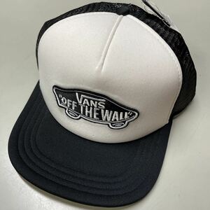 vans メッシュキャップ 帽子 CAP ヴァンズ バンズ 黒 ブラック 未使用