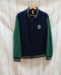 LACOSTE × Supreme 18SS スタジャン バーシティジャケット Supreme Lacoste Wool Varsity Jacket サイズM ラコステ シュプリーム メンズ