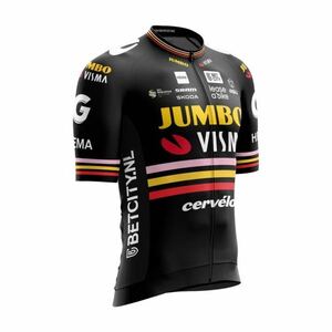 希少 3冠記念限定品 JUMBO VISMA AGU ユンボ ヴィスマ アグ Men’s cycling jersey メンズ サイクリング ジャージ Trilogy 2023 XXL ビスマ