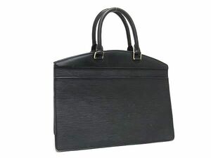 1円 LOUIS VUITTON ルイヴィトン M48182 エピ リヴィエラ ハンドバッグ ビジネスバッグ ブリーフケース ブラック系 BL0024