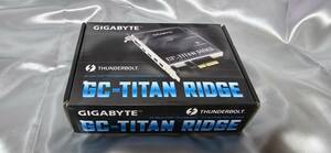 【中古】GIGABYTE GC-TITAN RIDGE (rev. 1.0) Thunderbolt 3 拡張カード