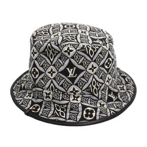 Louis Vuitton ルイヴィトン モノグラム ジャガード Since1854 ボブ バケットハット MP2828 コットン100％ 羊革 ネイビー ハット 帽子