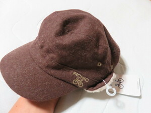 PiCNiC MARKET ピクニックマーケット 帽子 ぼうし サイズS　サイズ48～50㎝　暖かい　刺繍　ブラウン色　タグ付　未使用