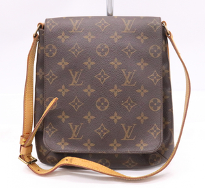 【ト滝】LOUIS VUITTON ルイヴィトン モノグラム ミュゼットサルサ ショルダーバッグ M51258 ブラウン 肩掛け AB000DEM45