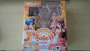 バンダイ S.H. フィギュアーツ アイカツ! 霧矢あおい 紫吹蘭 ソレイユver. フィギュア セット サンライズワンピース サンセットワンピース