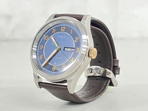 【動作保証】 timex タイメックス WATERBURY TW2V28500VK M279 ブラウン ベルト 腕時計 ファッション 中古 K8831385