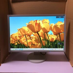 中古美品EIZO FlexScan EV2436W 24インチ 液晶 モニター TFT 1920x1080 画面回転 (使用時間94H）動作品/SHY522