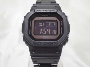 5084[T]CASIOカシオ/G-SHOCK/電波ソーラー/マルチバンド6/GW-B5600/メンズ腕時計/スクエア/ブラック/Bluetooth