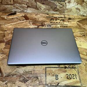 ★1円〜 DELL ノートPC 13.3インチ core i7-7590U RAM 8GB SSD 256GB windows10 QCNFA364A XPS バッテリー膨張 あり 電源コード付き