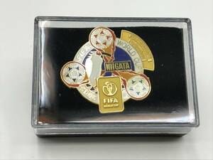FIFA WORLD CUP 2002 ワールドカップ　ピンズ 新潟　FUJIFILM フジフイルム