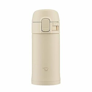 象印 ( ZOJIRUSHI ) 水筒 ワンタッチ ステンレスマグ 0.2L ベージュ SM-PD20-CM