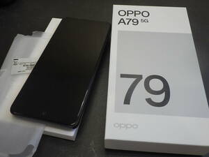 OPPO オッポ A79 5G 128GB ミステリーブラック SIMフリー