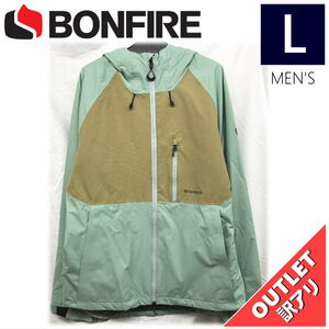 【OUTLET】 BONFIRE PYRE JKT カラー:MOSS Lサイズ メンズ スノーボード スキー ジャケット JACKET アウトレット