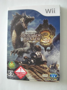 カプコン　Wii　ソフト　モンスターハンター３(トライ)　ゲーム