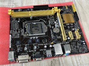 送料無料 ASUS H81M マザーボード　IOパネル付き　bios通電確認のみ