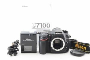 [Rank:AB] Nikon D7100 Body SLR Digital Camera ボディ デジタル一眼レフ カメラ / ニコン APS-C DX 完動品 極美品 付属品あり #9221