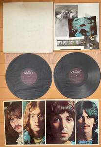 US パープル・キャピトル盤「The Beatles - WHITE ALBUM」1978年 ジョンレノン ポールマッカートニー ジョージハリソン リンゴスター