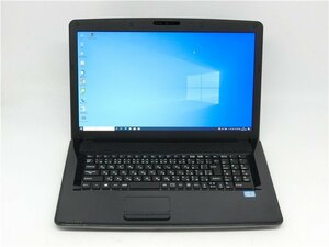 カメラ内蔵/中古17型/ノートPC/Win10/新品SSD256/4GB/3世代i3/Diginnos 　A17YA 新品無線マウス　MS office2021搭載　動作良品