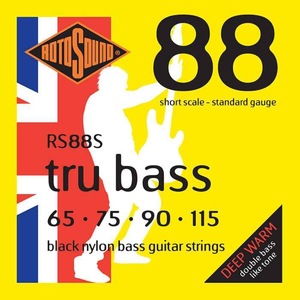ロトサウンド ベース弦 2セット RS88S TRU BASS 88 NYLON TAPEWOUND MEDIUM 65-115 エレキベース弦×2セット ROTOSOUND