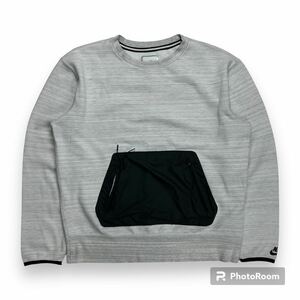 NIKE ナイキ テックフリース スエットM グレー ビックシルエット ストリート