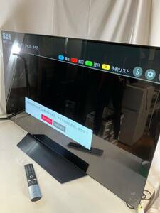 【直接受け渡し可能な方限定】LG OLED カラーテレビ　液晶テレビ　リモコン付き　OLED48CXPJA 48V型　2021年製　　画面フィルムあり