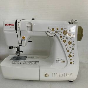 QW3602 JANOME ジャノメ 電子制御ミシン JE-103 ケーブル無し　動作未確認　0229