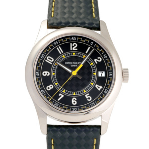 パテック・フィリップ PATEK PHILIPPE カラトラバ 6007G-001 イエロー/ブラック文字盤 新古品 腕時計 メンズ