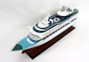 新品特価　豪華客船 Voyager of the Seas 80cmL 木製完成品