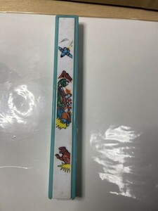 ウルトラマン　箸ケース（水色）　箸箱　　昭和レトロ　1970年代 　中古　当時　新ウルトラマン　ジャック