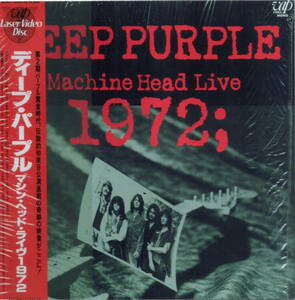  ディープ・パープル／マシン・ヘッド・ライヴ1972：国内LD　DEEP PURPLE / Machine Head Live 1972;
