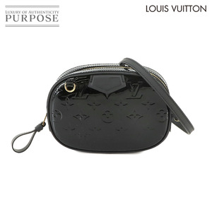 未使用 展示品 ルイ ヴィトン LOUIS VUITTON ヴェルニ 2way ショルダー ベルト バッグ レザー ブラック M90464 Belt Shoulder Bag 90222957