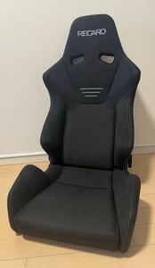 美品　RECARO レカロシート SR6 GK100S BK SBR セミバケ 両側ダイヤル GW発送可