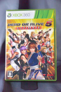 XBOX360ソフト　DEAD OR ALIVE 5 Ultimate 【中古ソフト】