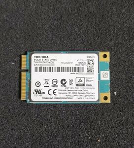 定形外無料 TOSHIBA MLC SSD 60GB THNSNJ060GMCU mSATA ((動作品・4枚限定！))