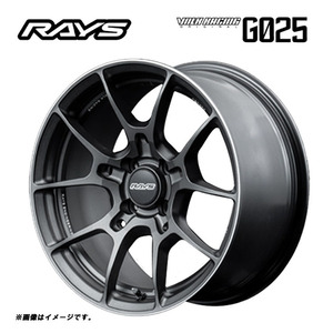 送料無料レイズ VOLK RACING G025 (MK) 6.5J-16 +38 4H-100 (16インチ) 4H100 6.5J+38【2本セット 新品】