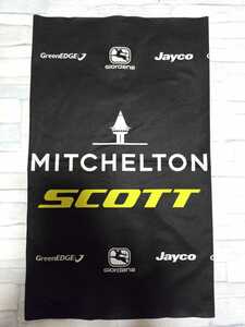 支給品　Mitchelton-SCOTT　ネックウォーマー　サイクルジャージ　バフ　Giordana　ミッチェルトンスコット　自転車　ロードバイク　