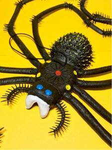 蜘蛛 クモ ゴム 人形 駄玩具 ジョーク ゲテモノ 昭和 レトロ 祭 おもちゃ トイ ハロウィン ハロウィーン スパイダー