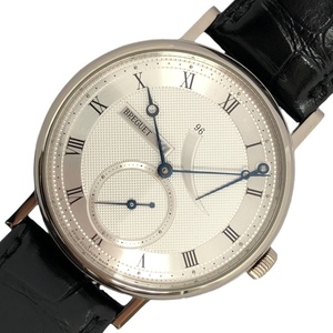 ブレゲ Breguet クラシック 5277 5277BB/12/9V6 ホワイト K18WG/革ベルト 腕時計 メンズ 中古